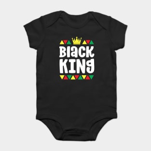 Black King, Black Man, Black Lives matter Baby Bodysuit